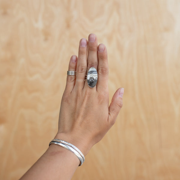 Desert Lines Ring - Size 8