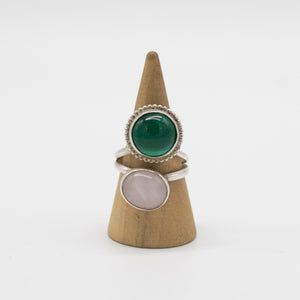 Emerald & Blush Duo - Size 7